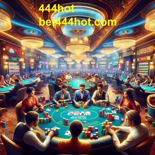 Descubra o Mundo dos Cassinos Online em 444hot